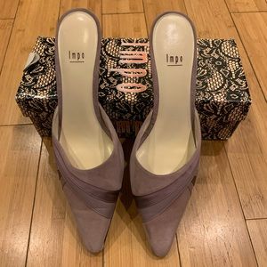 **VINTAGE** Impo suede heels, size 11